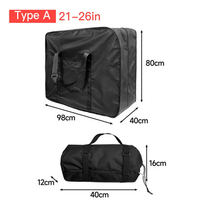 Folding Bike Travel Bag Bicycle Portable Transport Carrying Case for 14-16 inch / 20-22 inch / 21-26 inch Bycicle Accessories