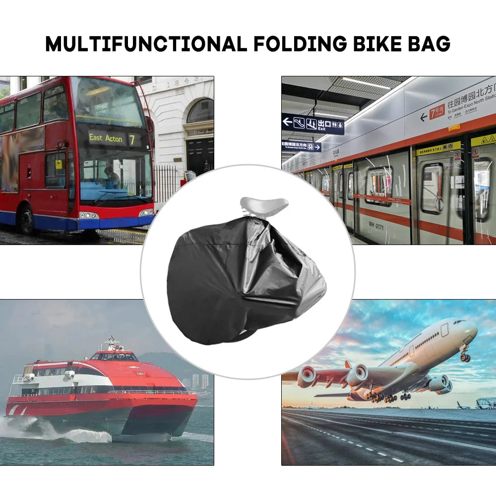 Folding Bike Travel Bag Bicycle Portable Transport Carrying Case for 14-16 inch / 20-22 inch / 21-26 inch Bycicle Accessories