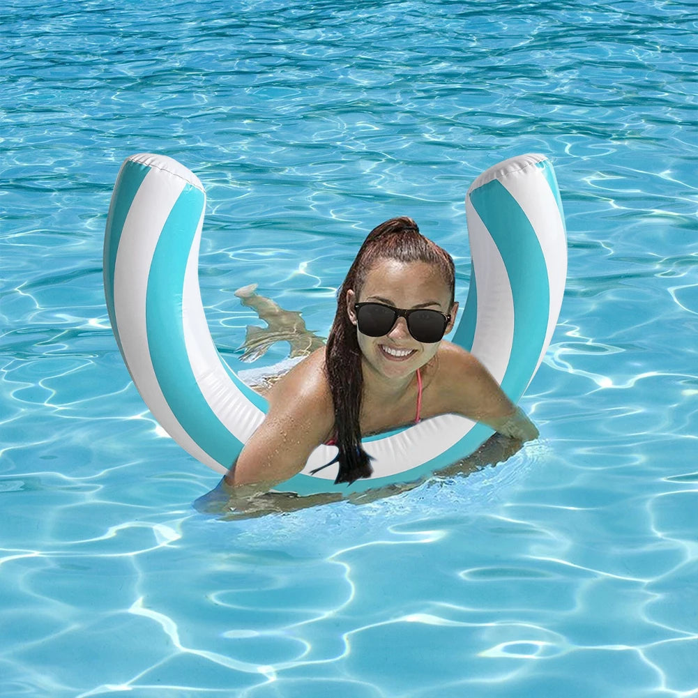 Inflatable Buoyancy Stick Versatile Inflatable Pool Foldable Water Hammock Lounger for Adults, Ideal for Swimming Pool, Beach