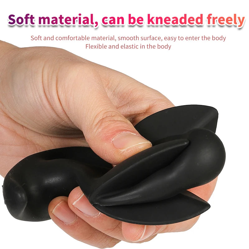 Adult Products Dildo for Anal Toy Expandable Butt Plug Silicone Massager Sex Toy for Women Men Inflatable Anal Plug Backyard Toy
