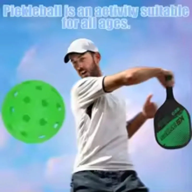 Ultimate Beginner Pickleball & Beach Tennis Paddles Set with 4 Balls – Outdoor Sports Fitness Combo for All Skill Levels