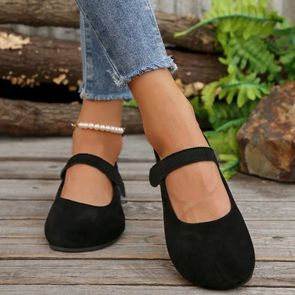 Shoes Woman Flats Round Toe Casual Female Sneakers Dress Nurse Comfortable New Summer Solid Rubber PU Fabric Leisure Fretwork