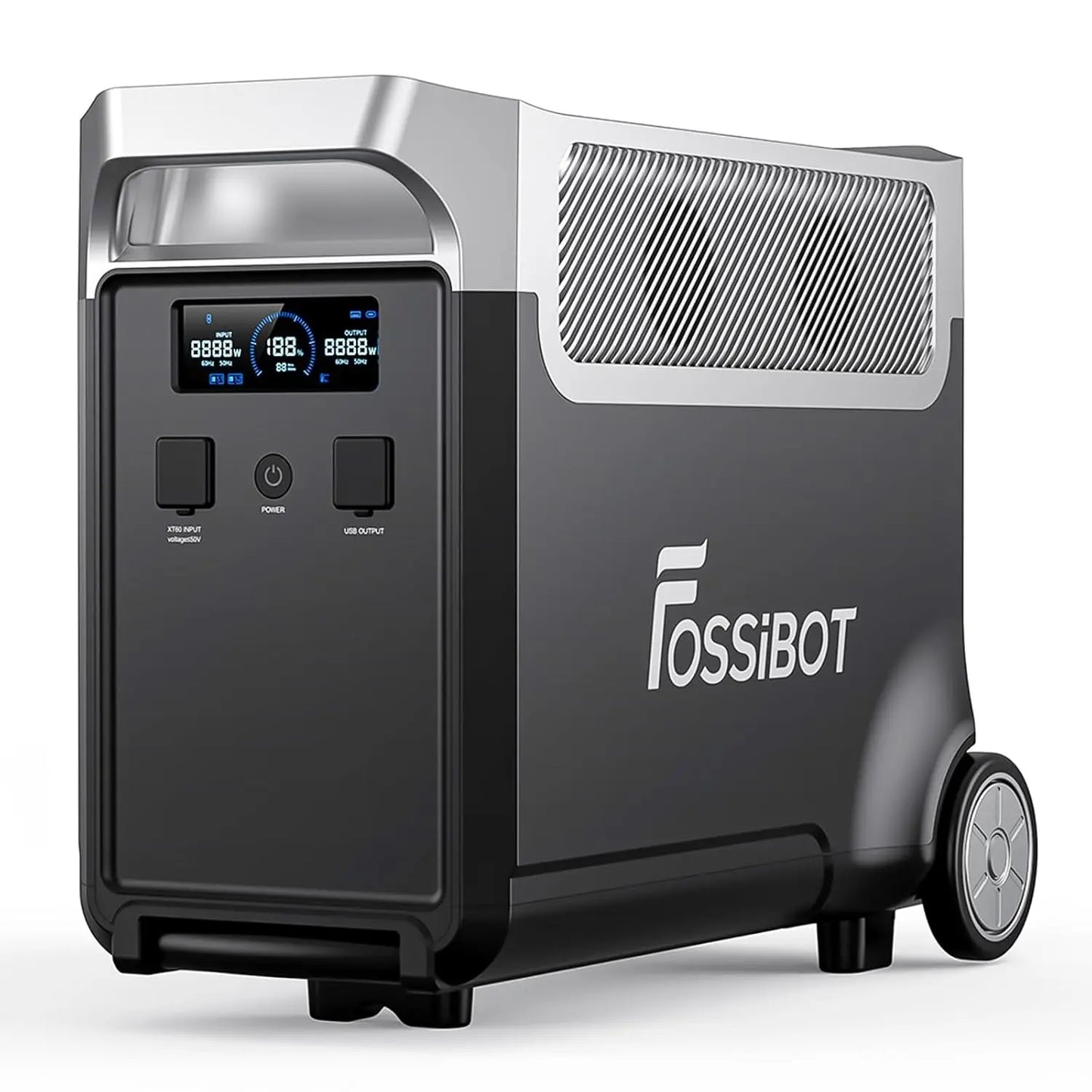 3840Wh Extra Battery for F3600 Pro, Lifepo4 Battery Expandable to 15600Wh for Home Backup Use, Emergency, Camping