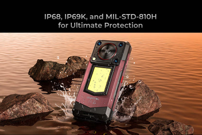 OUKITEL WP56 Rugged phone 16000mAh 45w 36GB+512GB 6.8“FHD 120Hz cell phone MTK7050 32MP+108MP android 15 smartphone