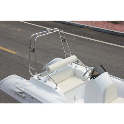 RIB Inflatable Boat Luxury Fiberglass Floor Hypalon/PVC Rescue Boat for Sport Leisure Lake Outdoor Entertainment