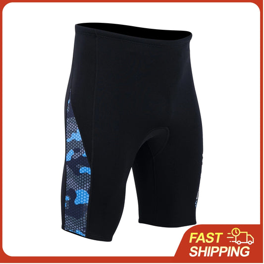 2mm Neoprene Wetsuit Shorts Men Thermal Wetsuit Pants for Surfing Diving Canoing Kayaking Men Wetsuit Shorts 2mm Wetsuit Shorts