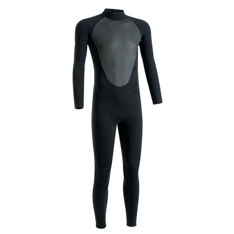2025 Wetsuit Men's Warm and Cold 3/5mm Wet Winter Swimming One-piece Snorkeling Sun Protection Surf Suit Women's Wetsuit