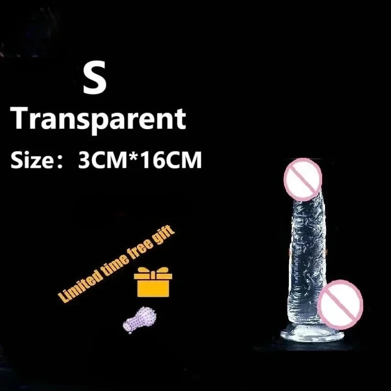 Sex Toys for Women Realistic Big Jelly Dildo Strong Suction Cup Anal Masturbation Realistic Dick Penis G Spot Dick Adult Sex Toy