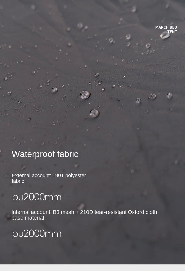 TARKA Camping Bed Tent Only Inner Tent Insect Prevention Mesh Tent Used For Camping Bed Wild Summer Hiking One Person Tent ﻿