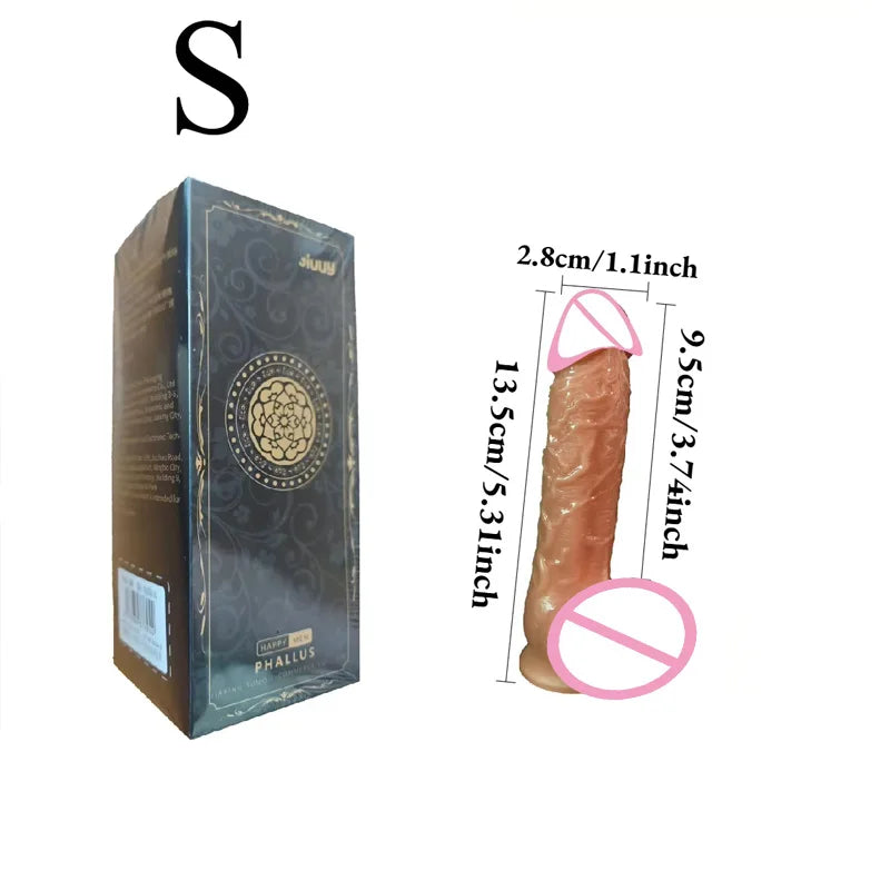 Adult Sex Toys Anal New Realistic Dildo Huge Sucker Soft Dildos for Women Masturbator Female Vagina Massage Anal Plug Product18+