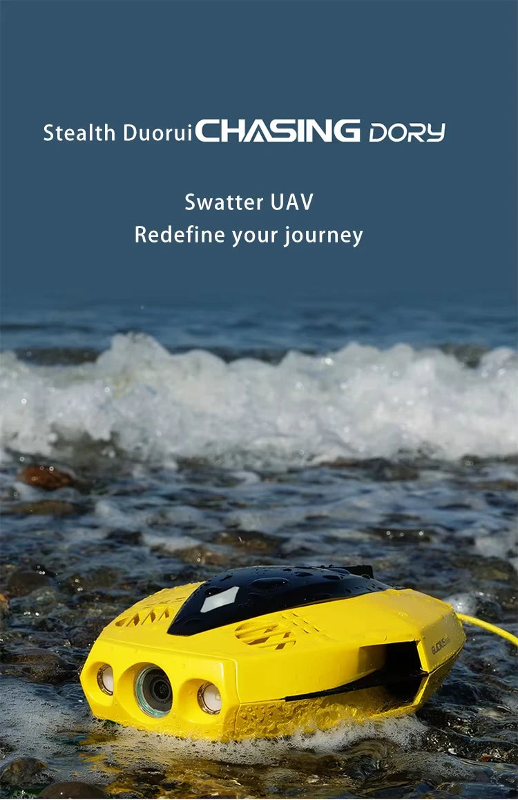 Palm-Sized APP-Controlled Underwater  | Full HD for Exploration & Photo/Video Capture