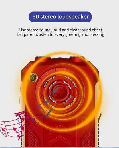 New Yeemi K1+ Mobile Phone 2.4inches GSM 2G Big Button Mp3/Mp4 Loud Voice Dual SIM Cards 4G Original Cellphone for Elderly