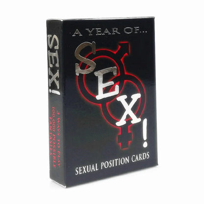 English Sexual Position Cards Role Playing Adult Games Bedroom Commands A Year Of Sex Toys For Couples 18+ Erotic Products