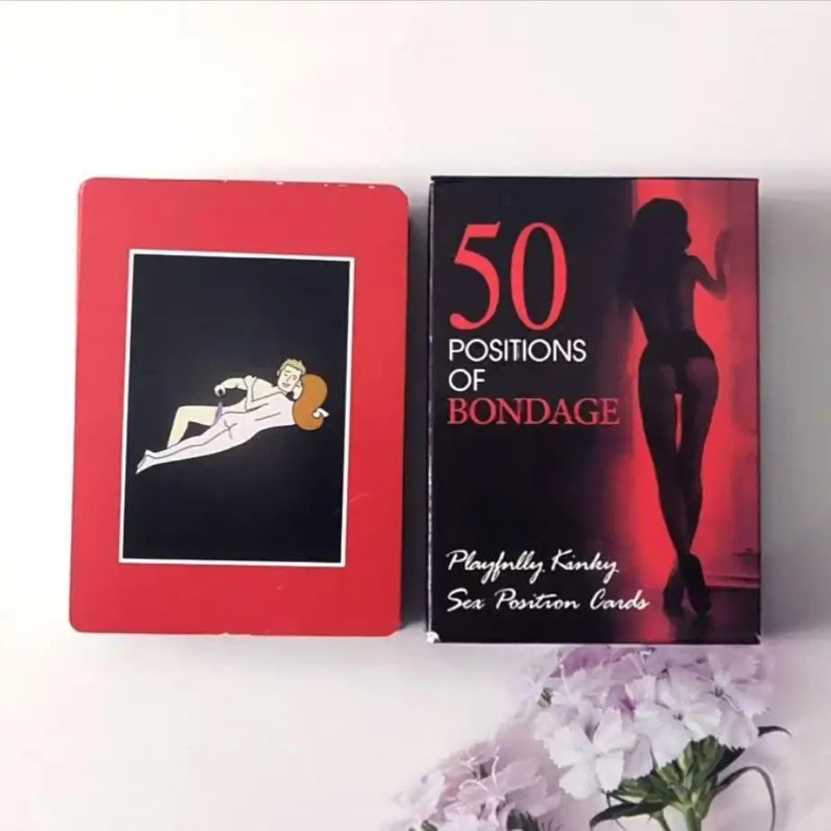 English Sexual Position Cards Role Playing Adult Games Bedroom Commands A Year Of Sex Toys For Couples 18+ Erotic Products
