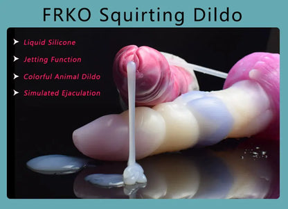 FRKO Animal Dildo Big Dog Knot With Sucker Fantasy Chihuahua Penis Liquid Silicone Plug Anal For Women Masturbator Adult Product