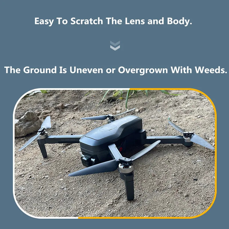 40/50/60CM Universal Drone Landing Cushion Foldable Felt UAV Fall-off Buffer Pads Waterproof Lightweight Drone Accessories