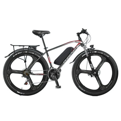 High-carbon steel frame ebike, 26-inch 350W 36V 20AH  battery adult electric bike, shock-absorbing comfortable electric bicycle