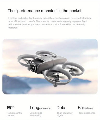 New D16 Drone HD Dual Camera Propeller Safety Design Optical Stream Positioning Three Sides Obstacle Avoidance VS DJI