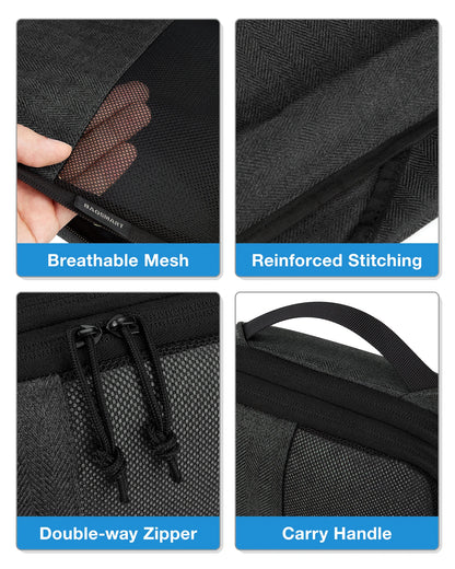 BAGSMART Compression Packing Cubes Men Travel Expandable Luggage Organizer  Carry on Luggage Packing Organizers for Women