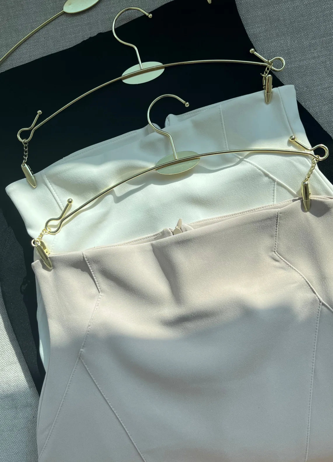 WOMENGAGA  Fashion Mini Skirts Korea 2024 Autumn/Winter New High Waist Tight Simple Solid Color Hip Wrapped Short Skirts 3JAB