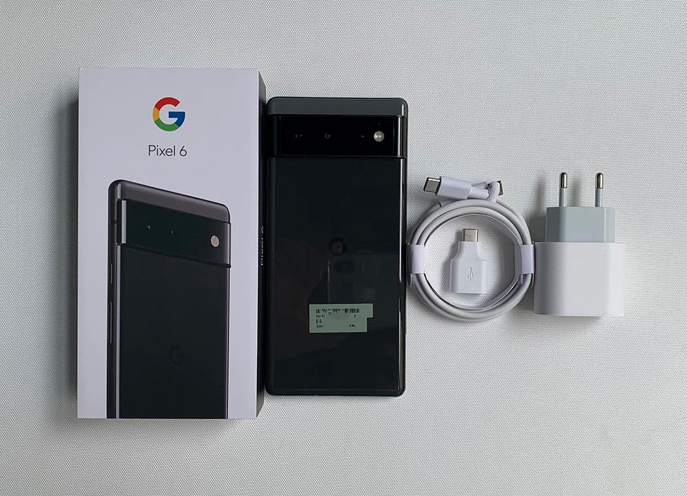 Original Unlocked Google Pixel 6 5G Mobile Phone NFC 6.4" 8GB RAM 128GB 256GB ROM 50MP+12MP+8MP Octa Core Android SmartPhone