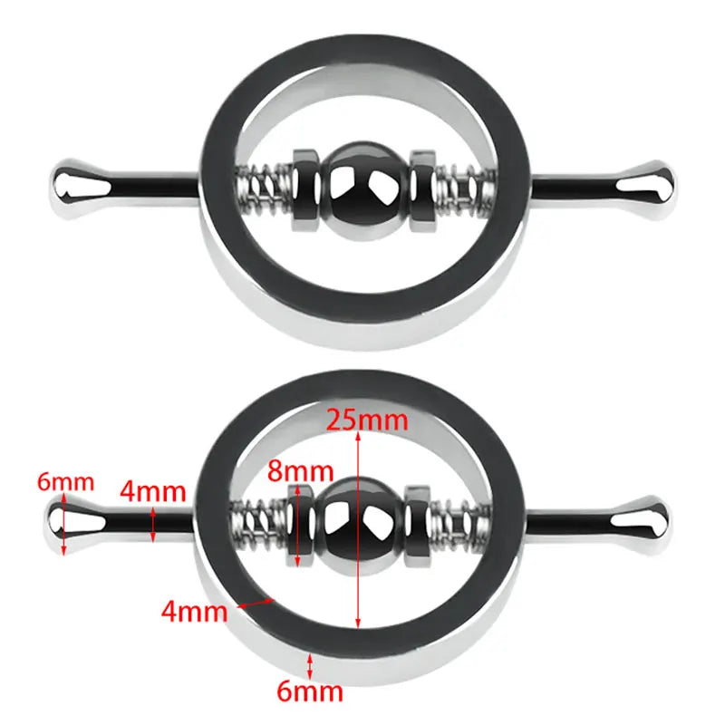 Adult BDSM Toys Adjustable Nipple Clamps Couple Sex Bondage Games Women Nipple Teasing And Flirting Correction Breast Clip Toys