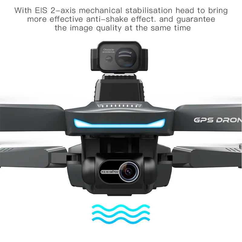 Drone L200 PRO MAX GPS with 2-axis Gimbal Professional Anti-shake 4K HD Camera FPV Drone 360° Obstacle Avoidance Quadcopter Toys