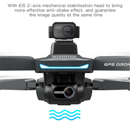 Drone L200 PRO MAX GPS with 2-axis Gimbal Professional Anti-shake 4K HD Camera FPV Drone 360° Obstacle Avoidance Quadcopter Toys