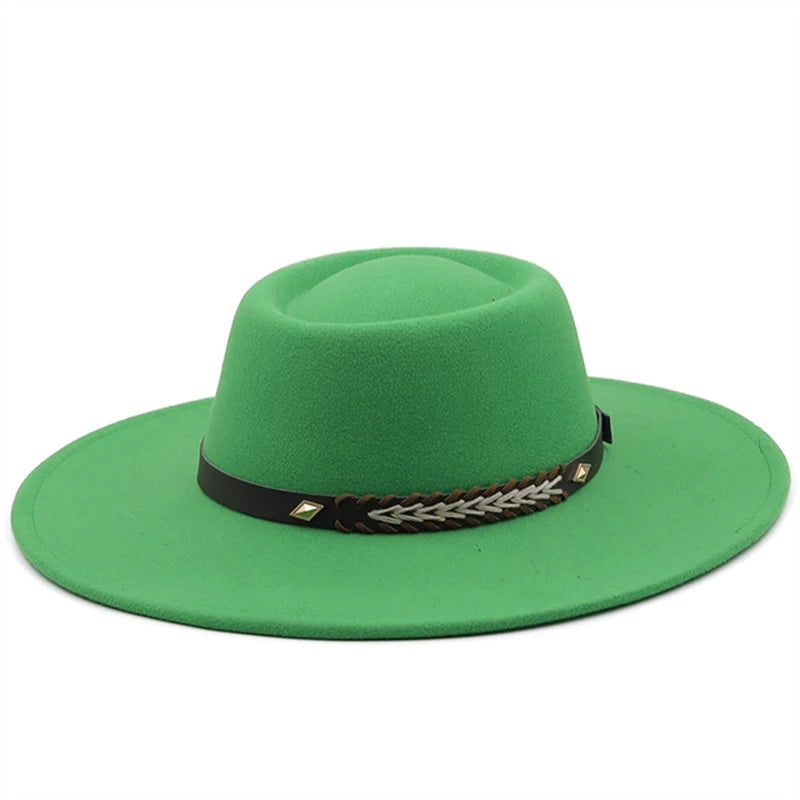 men's hats hats for women british cup hat Caps Women's cowboy luxury elegant country Panama fedora jazz chapéu cowgirl domo hat