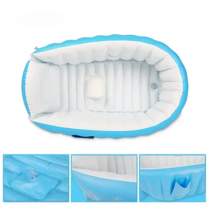 inflatable bathtubs, large-sized thickened non-adult swimming pools, baby water basins