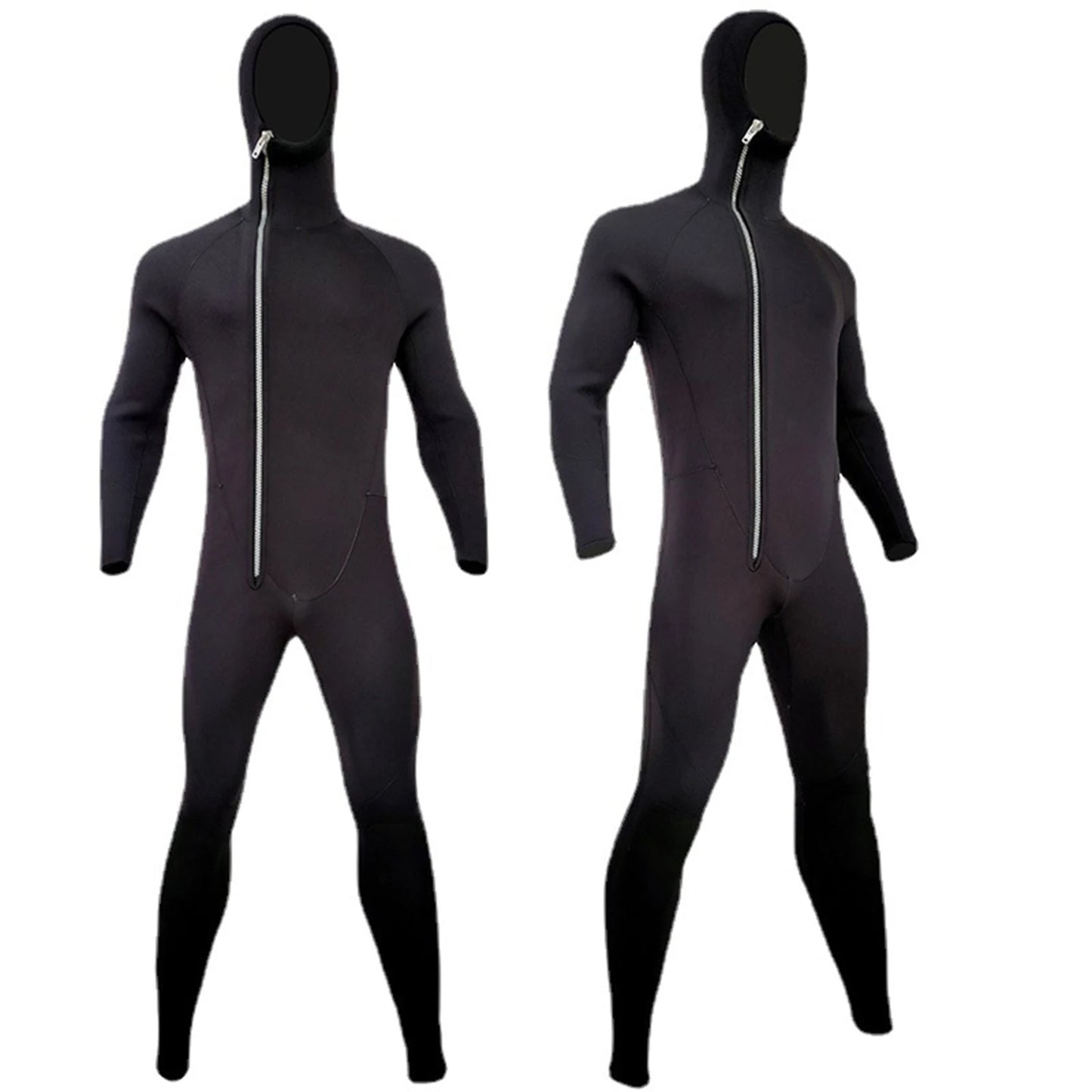 5mm Thickness Hooded Wetsuits Waterproof Jumpsuit Swimwear For Swimming Surfing