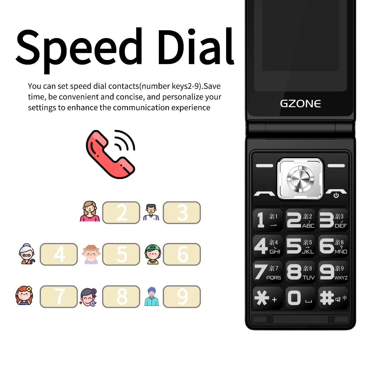 2G GSM Cheap Flip Push-Button Phone For Elderly Durable Quick Call Loud Voice Long Standby Dual Sim Unlocked Foldable Cellphone
