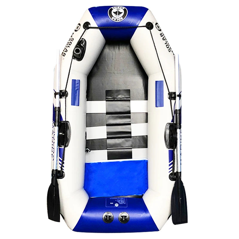 5.7ft 175cm Fishing Boat PVC Inflatable Kayak With Free Accessories for Outdoor Water Sports Swimming Fishing Pool Lake River