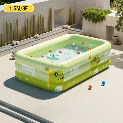 Children's Swimming Pool 1.8-2.6M Inflatable Toys Family Adult Removable  Indoor Outdoor Party Game Toys Garden Baby Bath Gift