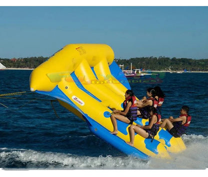 Summer Party Outdoor Pool Water Recreation Inflatable Airplane Swimming Float Seat Boat Pool for Toddler and Kids