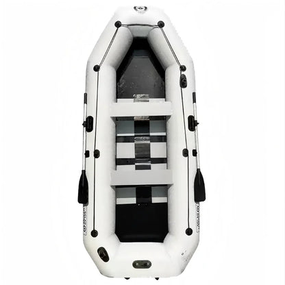 SOLAR MARINE 2.7M PVC Inflatable Fishing Boat Surfing Kayak and Racing Boats 4People Adult Outdoor Watersport Accessories
