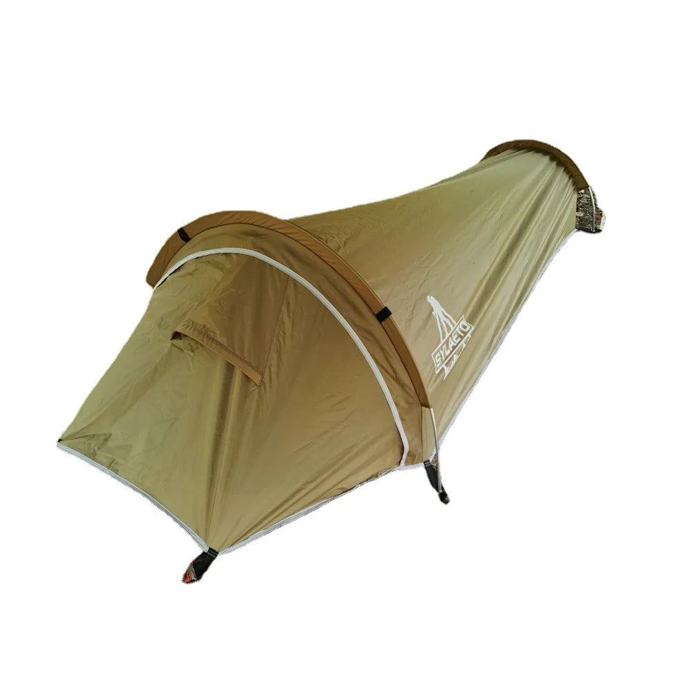 Ultra Light Single Person Camping Small Sleeping Bag Outdoor Portable Tent Mountaineering Equipment Summer Breathable