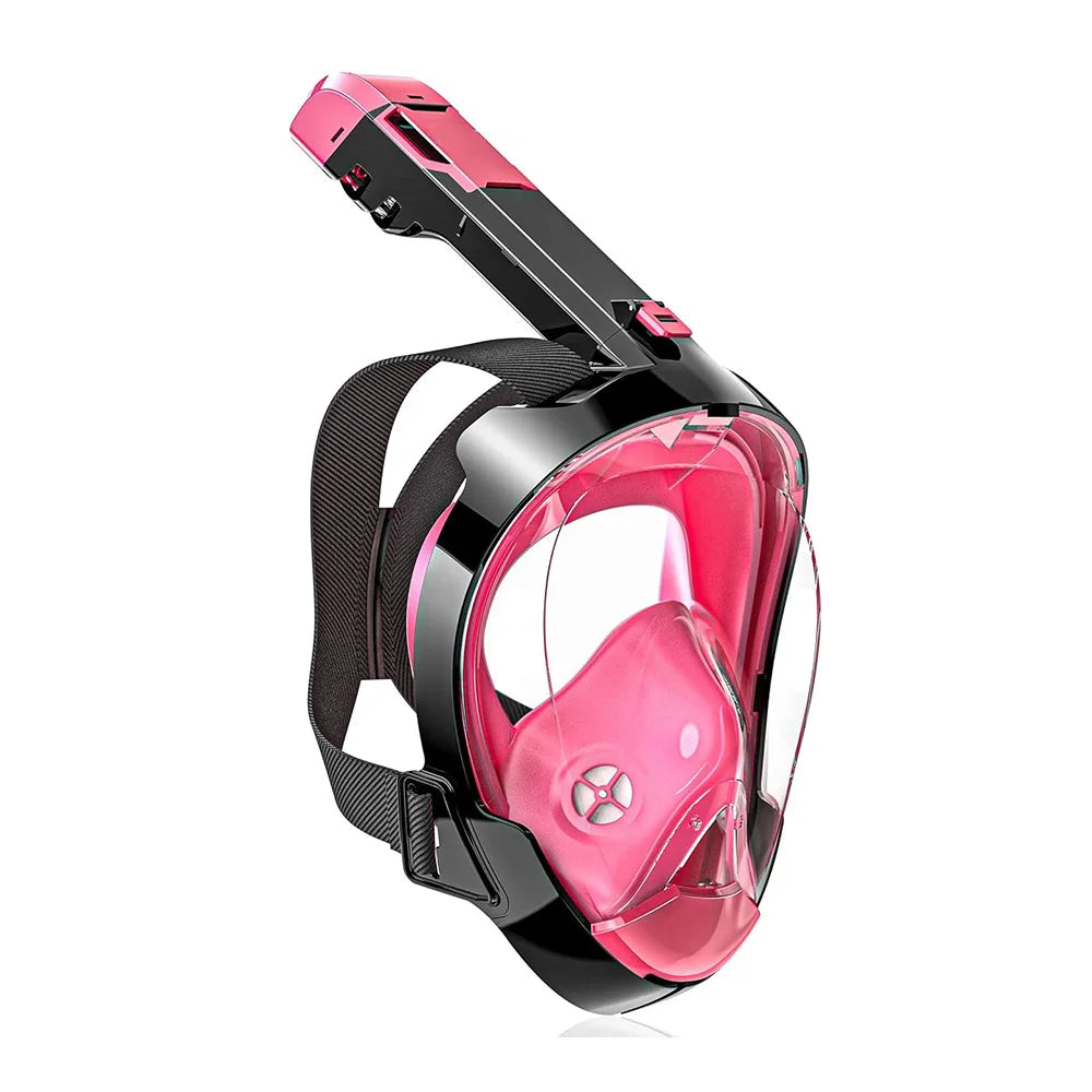 Snorkeling Mask Full Dry Diving Mask Professional Anti-Fog Diving Goggles Underwater Scuba Swimming Equipment