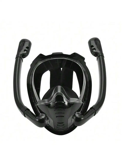 Adult panoramic anti-fog diving mask dry top system snorkeling mask, full face snorkeling mask, adult snorkeling equipment, divi