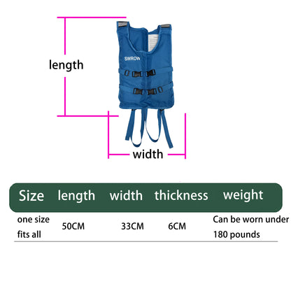Life Jacket for Adults Kids, Life Vests with Legs Straps, Surf Lifeguard, Water Sports Kayaking Swimming SUP Safety PFD
