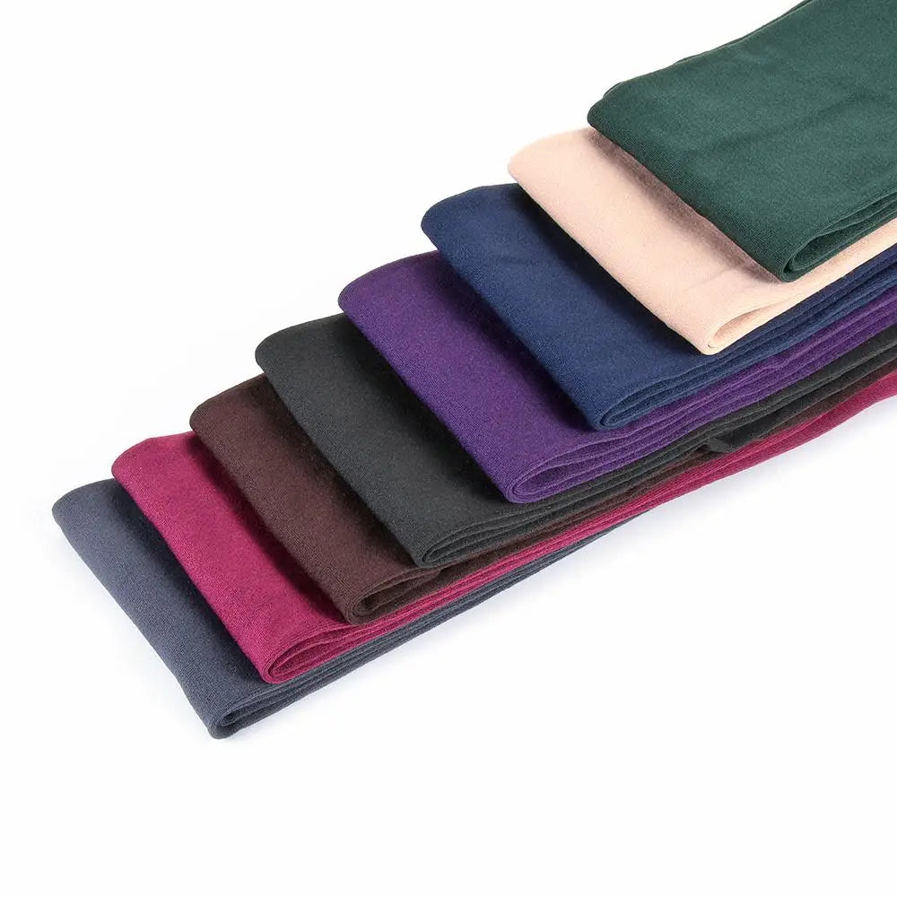 Women Winter Thermal Warm Velvet Thick Pantyhose Fluff Lined Stretch Slim Leggings Pants Ankle-Length