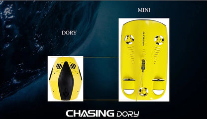 Mini Underwater Drone CHASING DORY Diving Drone with 1080P Camera 15M Depth APP control