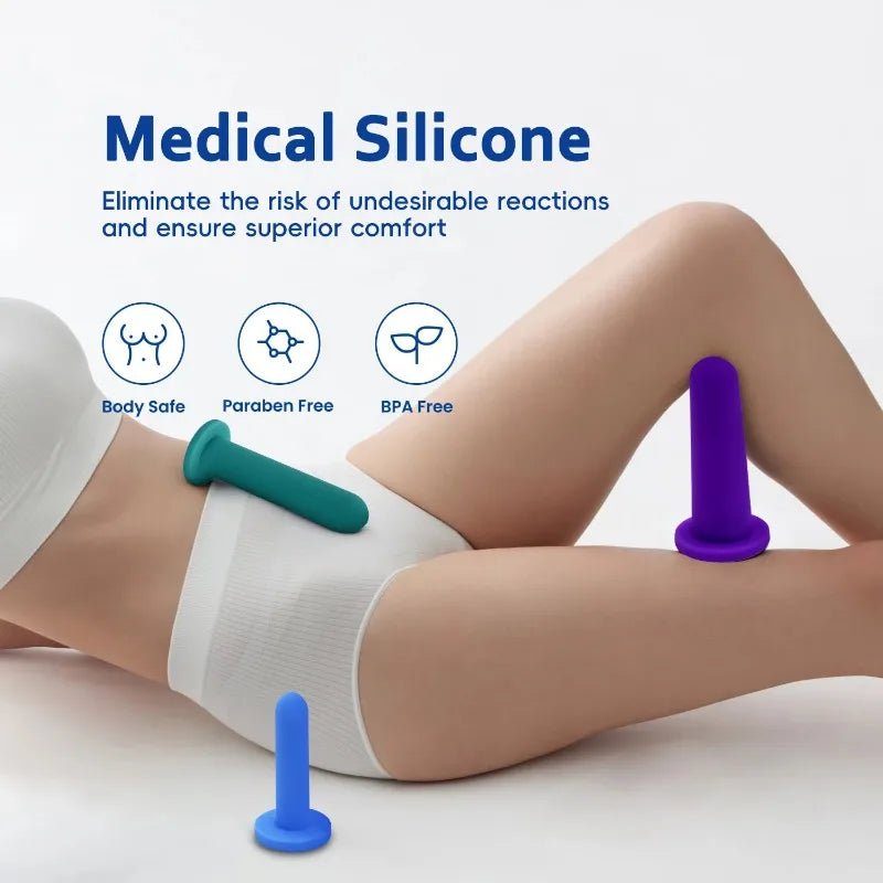 Adult Sex Products 8 Pcs Set Soft Silicone Anal Trainer Kit Extra Long Anal Plug Set Silicone Anal Dilators for Women