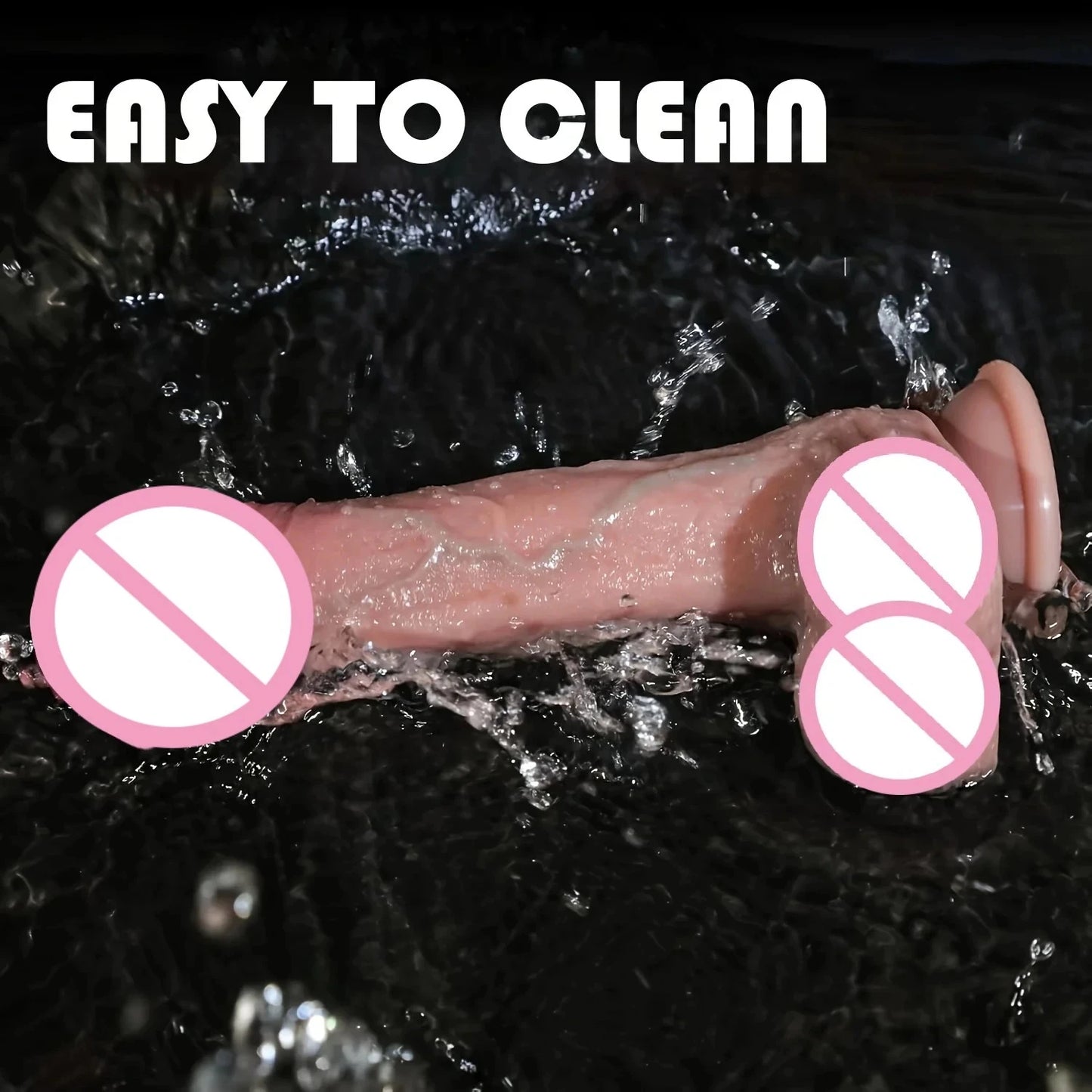 Silicone Realistic Dildo Adult Sex Toys Anal Dildo with Suction Cup Consolador Penis for Women Erotic Masturbators Penetration