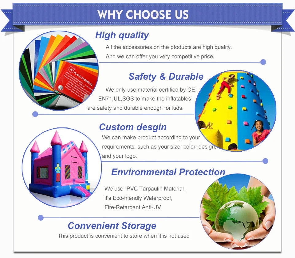 Inflatable water slides for pool, for sale