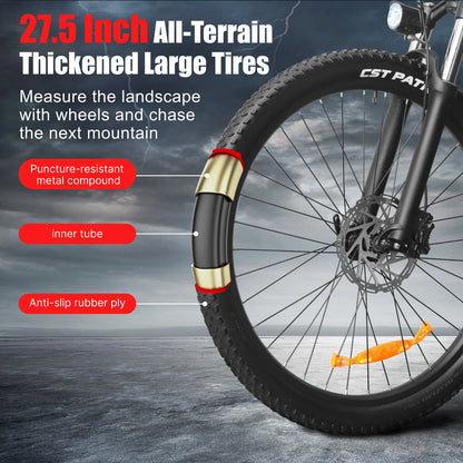 HX Q5 Ebike 2000W Adults Electric Bike 85Nm 57KM/H Electric Bicycle 27.5*2.25 Inch Removable battery Electric Mountain Bike