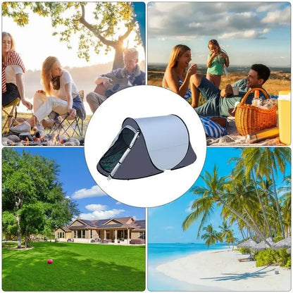 Sunscreen Tent For Outdoor , Automatic Installation-free Tent, Pop Up Tent,windproof sunscreen coating thickened camping tent