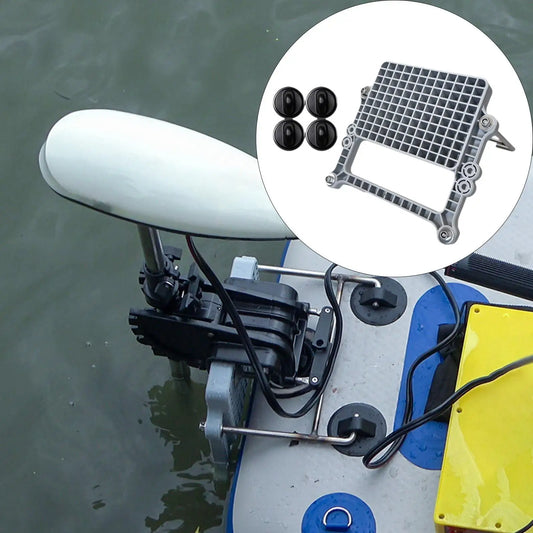 Boat Motor Mount Kit High Performance Outboard Motor Stand for Fishing Kayaks Inflatable Boats Paddle Boards Rubber Dinghies