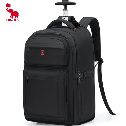 OIWAS Fashion Travel Business Backpack With Lever And Roller Function,Large Capacity Travel Set,Suitable For Both Men And Women