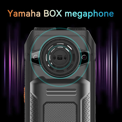 Rugged Outdoor Mobile Phone 4 Quad Sim Voice Changer Dual Torch Loudspeaker Large Button Powerbank Large Battery SOS Call Mobile